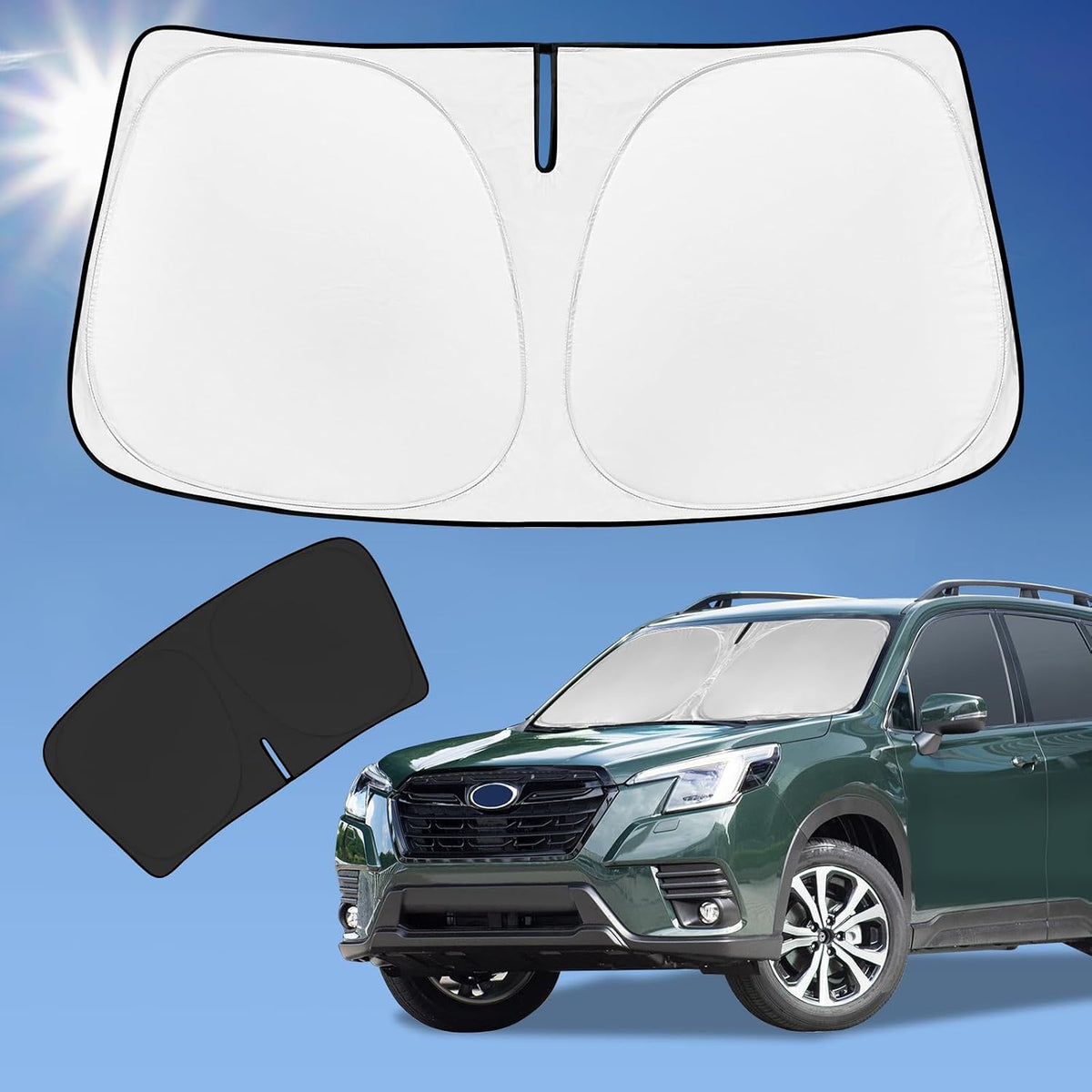 for Toyota Tacoma 2016-2024 2025 2026 Sun Shade Sunshade Windshield Cover