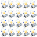 Ensenior 20 Pack 6 Inch LED Recessed Light, 5CCT Dimmable Canless Wafer