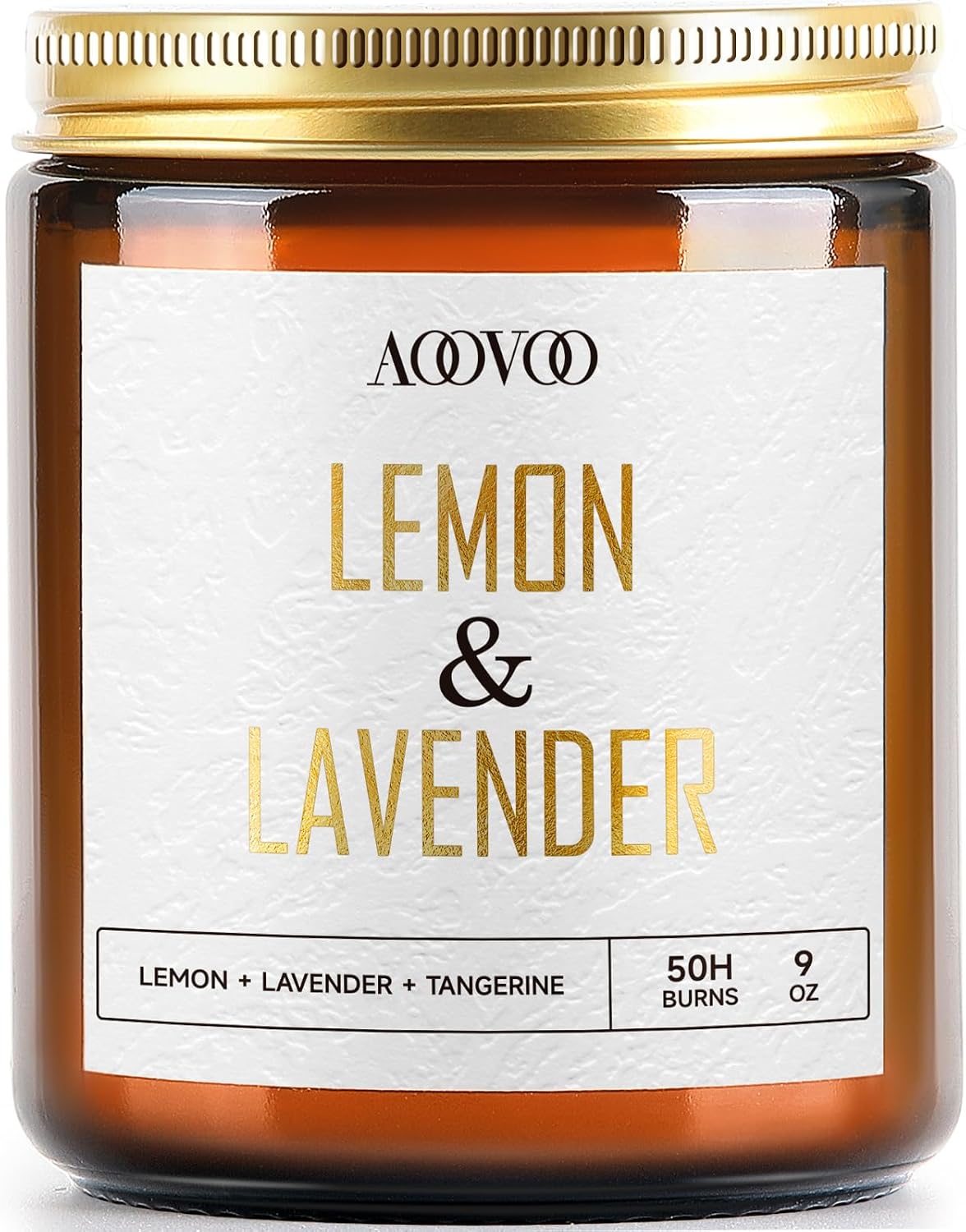AOOVOO Coconut Vanilla Candles - 9 oz Scented Candles