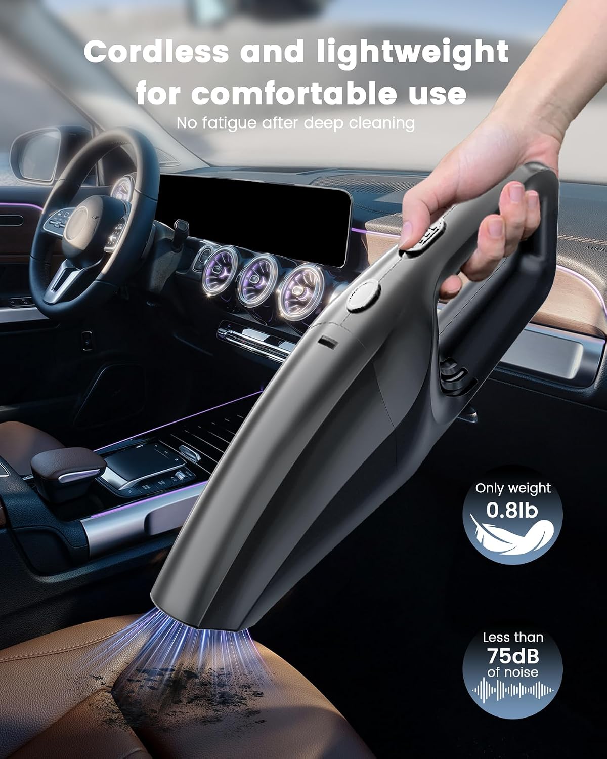 Handheld Vacuum Cordless, car Vacuum Portable Cordless
