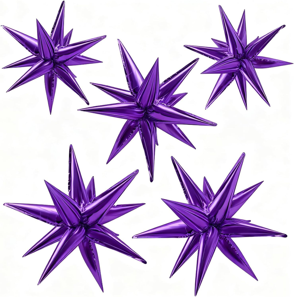 Star Balloons 60Pcs Black Balloons Foil Black Birthday Decorations
