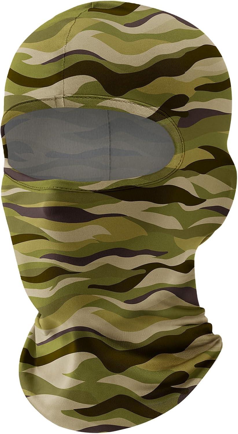 Fuinloth Balaclava Ski Mask, Motorcycle Summer Thin Cooling UV Protection