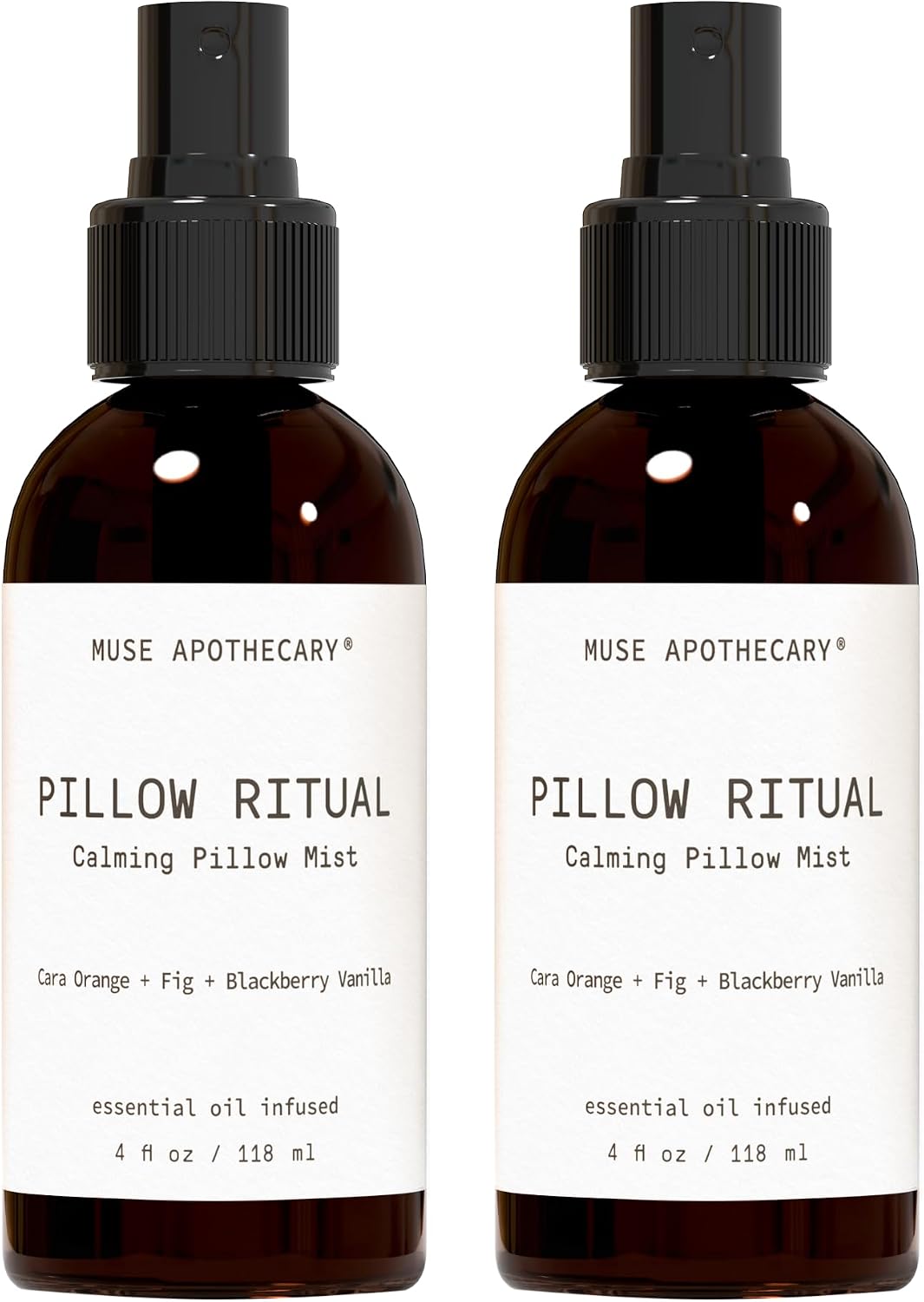 Muse Apothecary Linen Ritual - Aromatic, Soothing, and Relaxing Linen Spray for Bedding, Laundry and Fabric Spray Freshener - Infused with Aromatherapy Essential Oils - Lavender Serenity