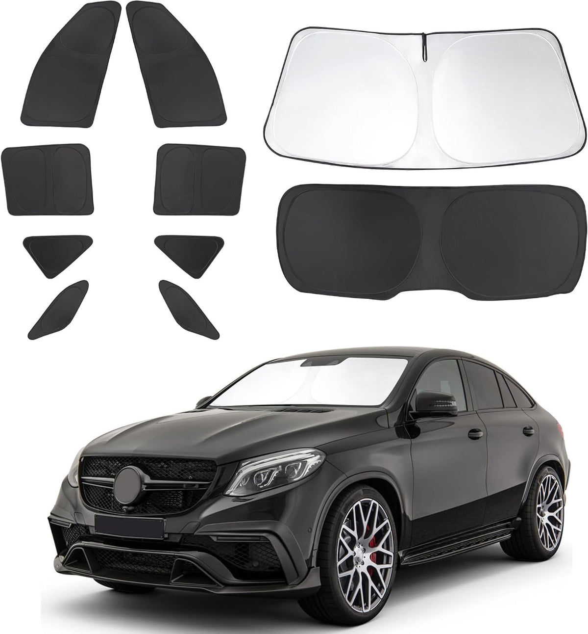Windshield Sun Shade for 2015-2026 Ford F150 F-150 Accessories