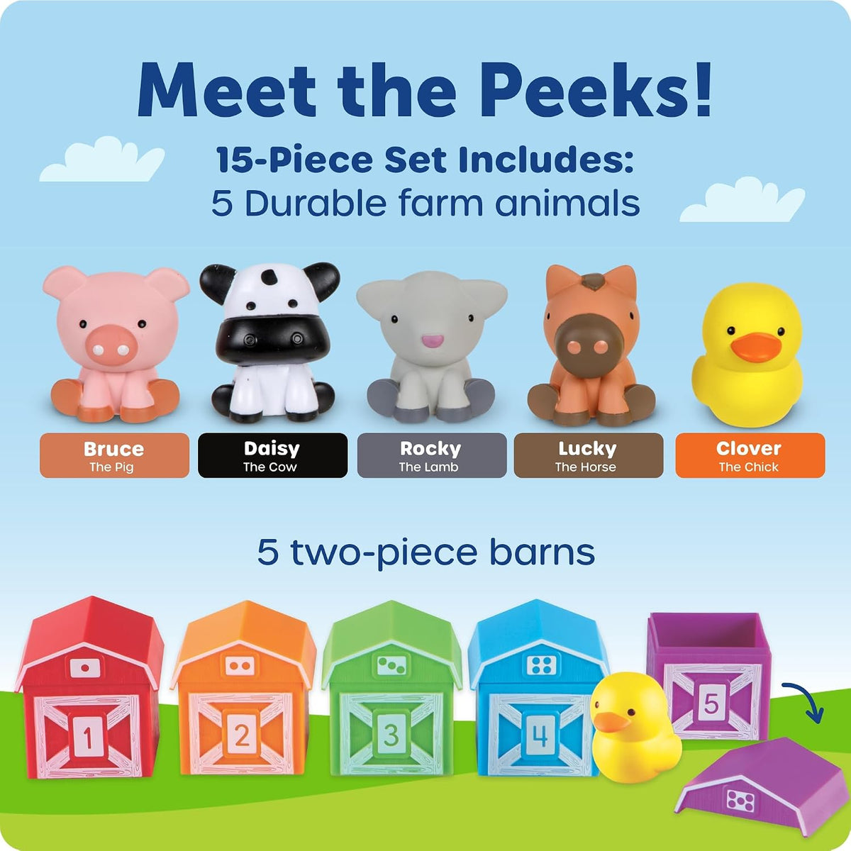 Learning Resources Peekaboo Learning Farm