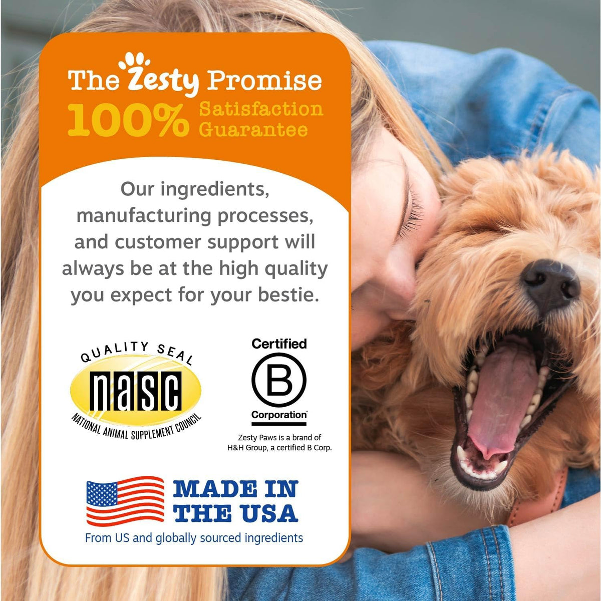 Zesty Paws Fish Oil for Dogs & Cats - Omega 3 for Dogs, 32 oz