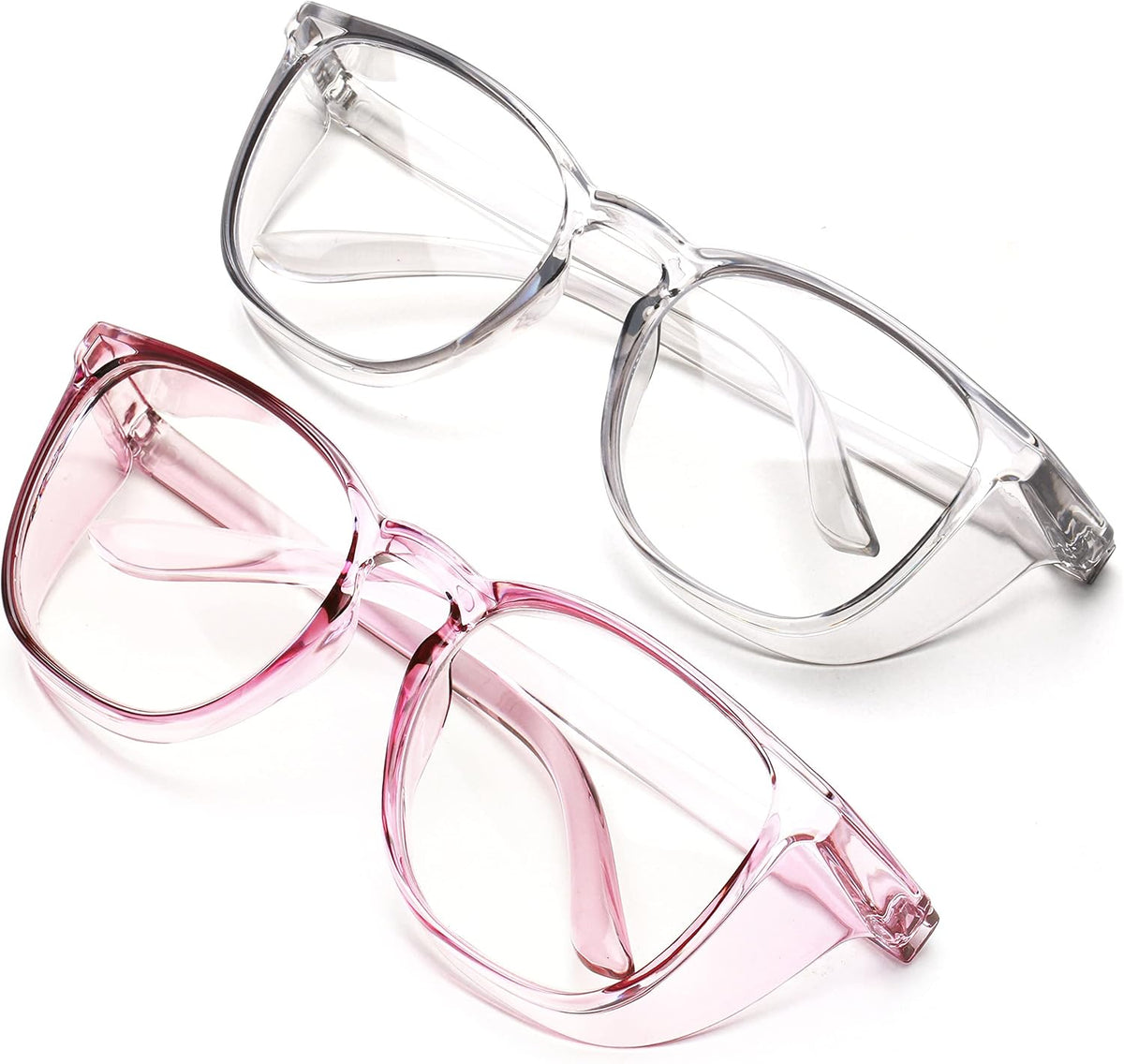 JOO'RTI Anti-Fog Safety Goggles Anti-Blue Light Saftey Glasses Anti-Dust Protective Eyewear for Women and Men
