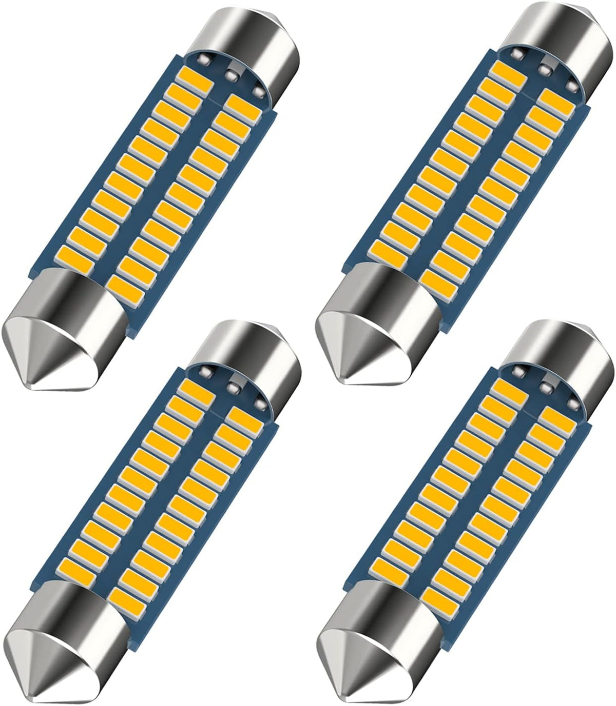 Serundo Auto DE3175 DE3022 DE3021 Led Bulb 31mm 1.22in Led Festoon Bulb 4pc