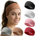 Acozycoo Headbands for Women,Wide Workout Non Slip Sweat Wicking Hair Band