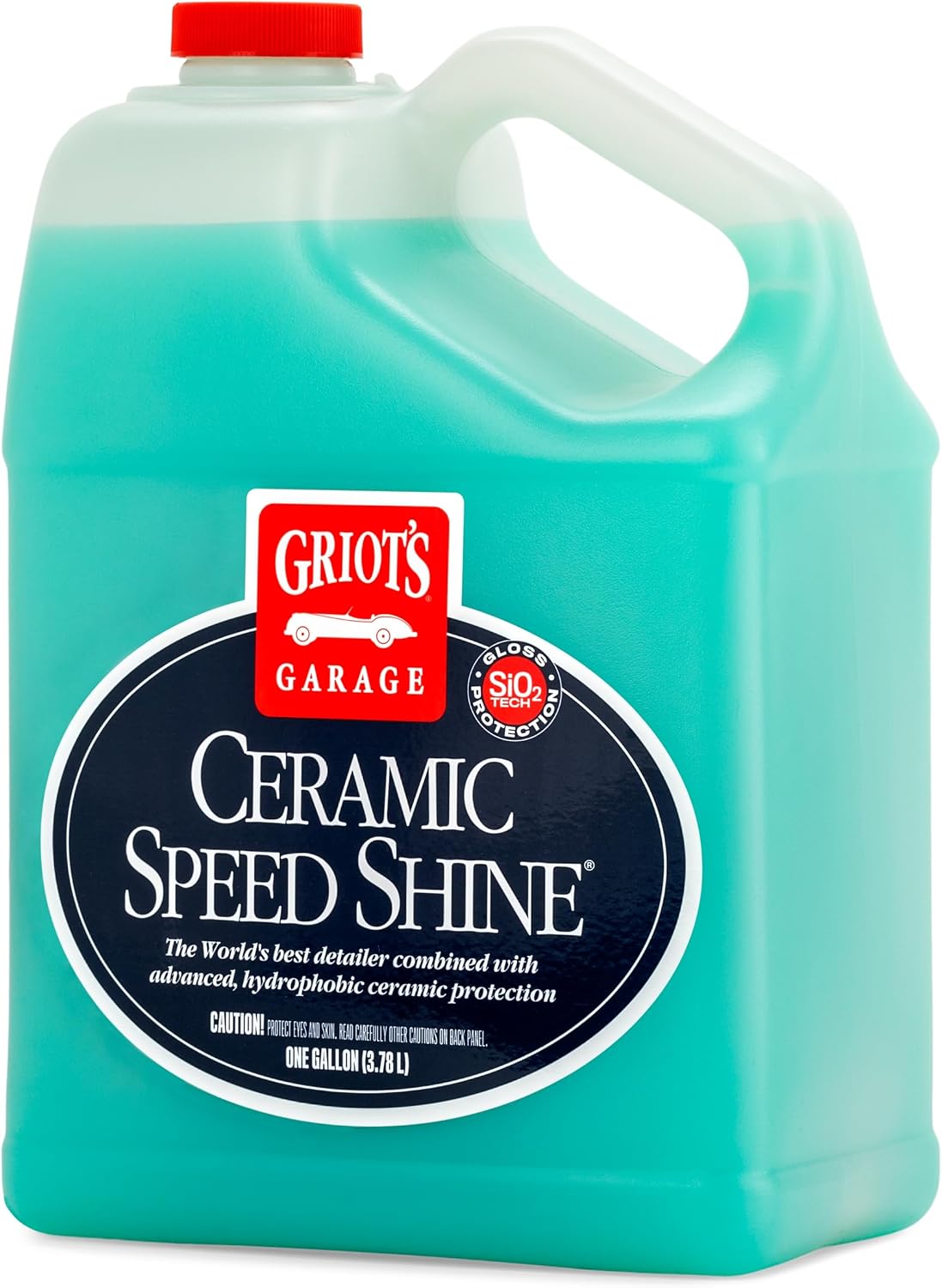 Griot's Garage Ceramic Speed Shine Detail Spray for Car Detailing, Provides a High-Gloss Finish and Extends Life of Coatings, 10945, 22 oz