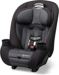 Safety 1st Ellaris 3-in-1 Convertible Car Seat, Slim Fit Design, Rear & Forward-Facing, 5-Position Headrest, Travel-Friendly with Machine-Washable Seat Pad, Smokey Haze