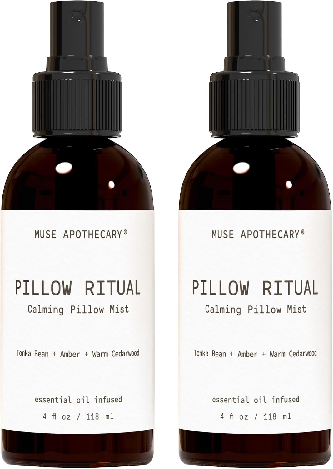 Muse Apothecary Linen Ritual - Aromatic, Soothing, and Relaxing Linen Spray for Bedding, Laundry and Fabric Spray Freshener - Infused with Aromatherapy Essential Oils - Lavender Serenity
