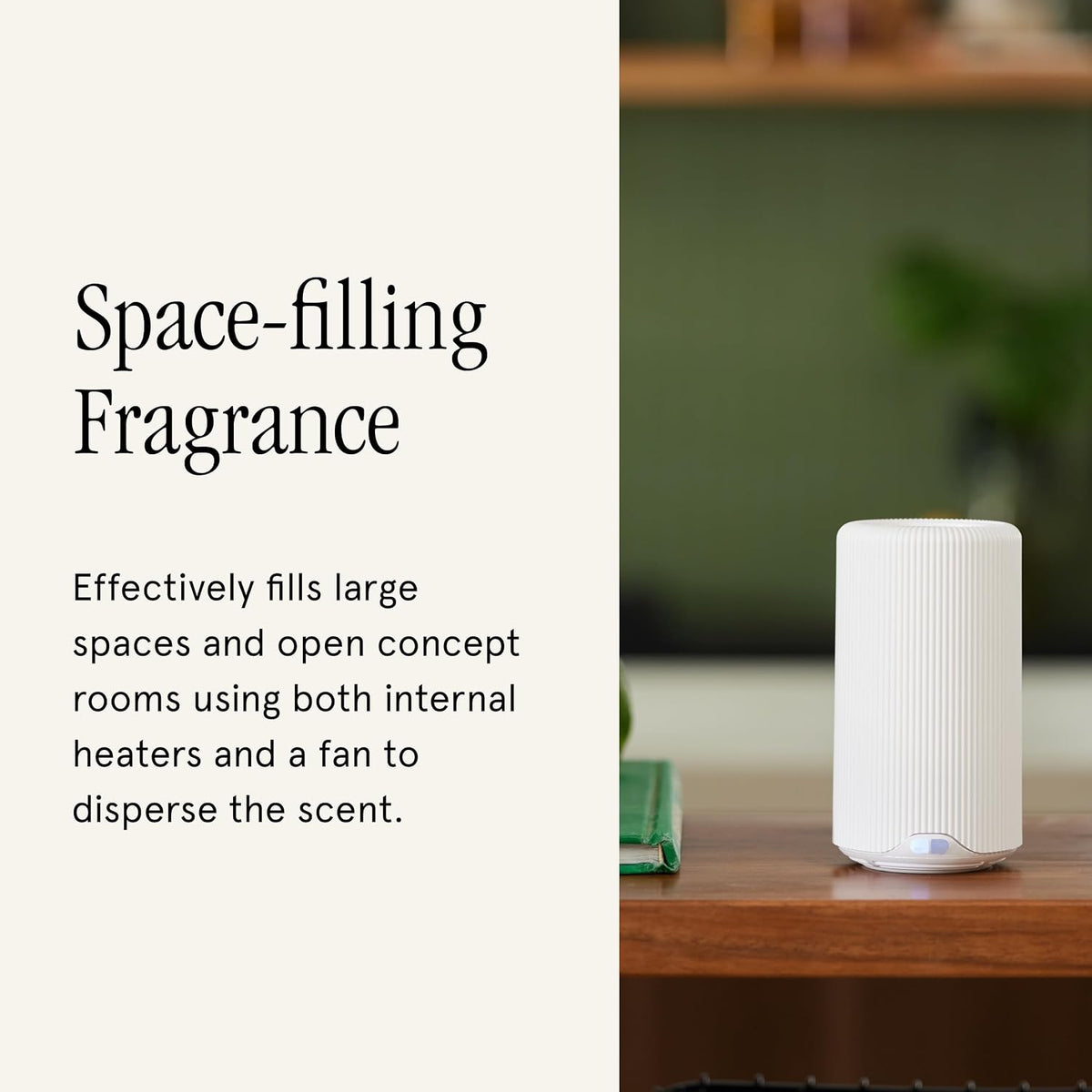 Pura Plus Smart Home Fragrance Diffuser for Large Spaces, White