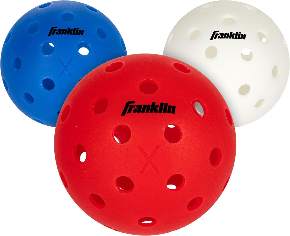 Franklin Sports X-40 Outdoor Pickleballs - USAP Approved