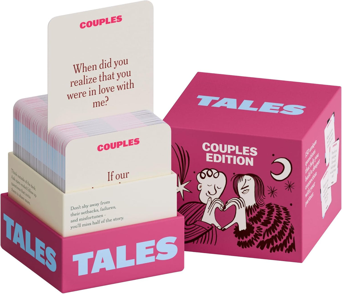 TALES 150 Conversation Cards, Kids Edition, Road Trip Game, Family Bonding