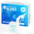Microscope Slides and Covers Kit – 50 Blank Pre-Cleaned Glass Slides for Microscope, 100 Cover Slips, for Teachers, Students, Families, and Science Enthusiasts