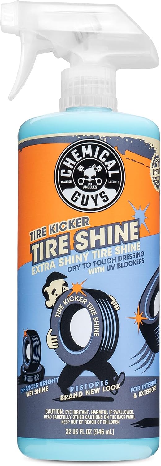Chemical Guys, Tire Kicker Extra Glossy Tire Shine for Rubber & Trim, 16 oz