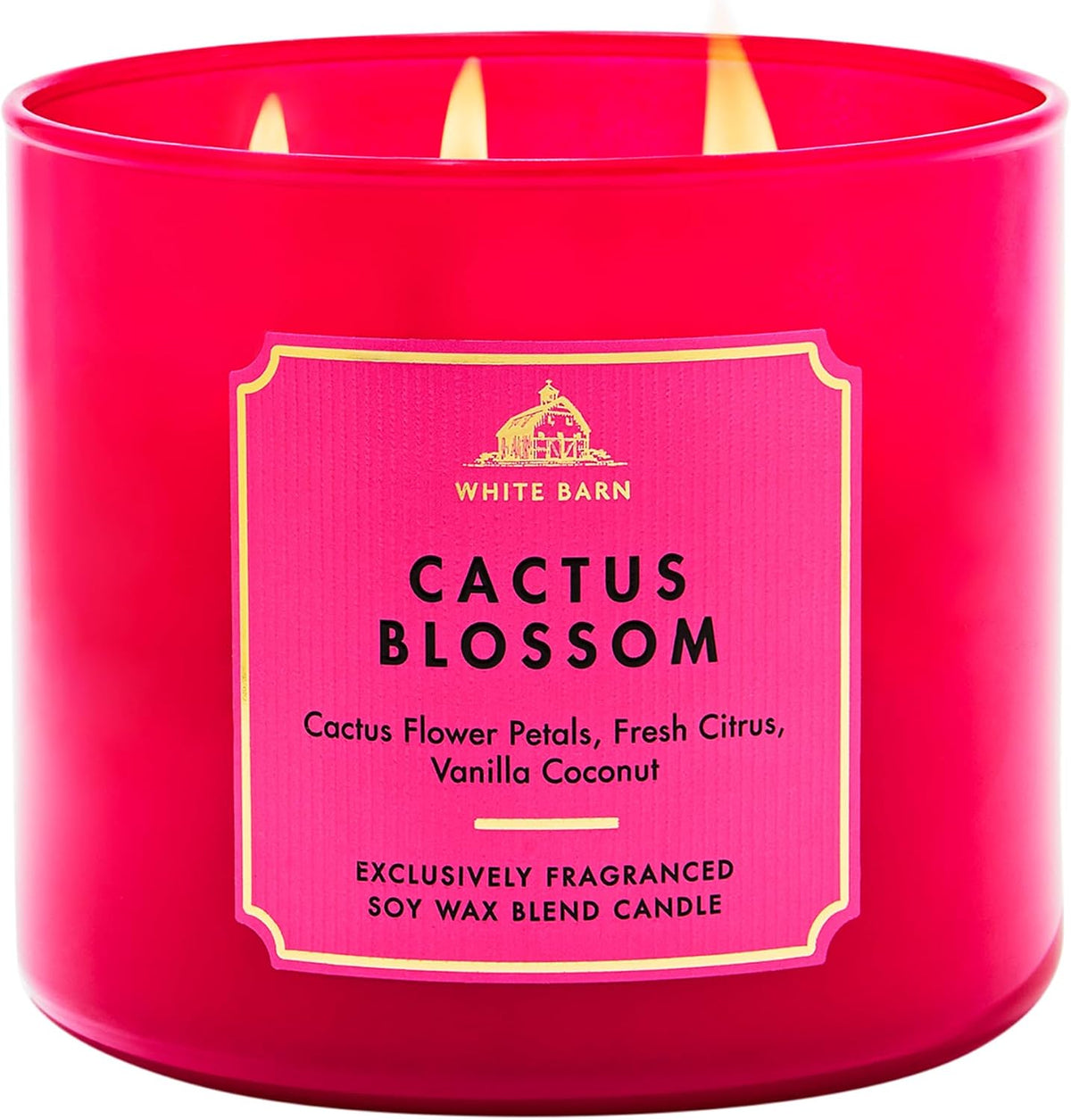 Bath & Body Works Eucalyptus Spearmint 3-Wick Candle - Scented Candle for At-Home Use - Long-Lasting, Room-Filling Fragrance - High Fragrance Oil Concentration - Soy Wax Blend