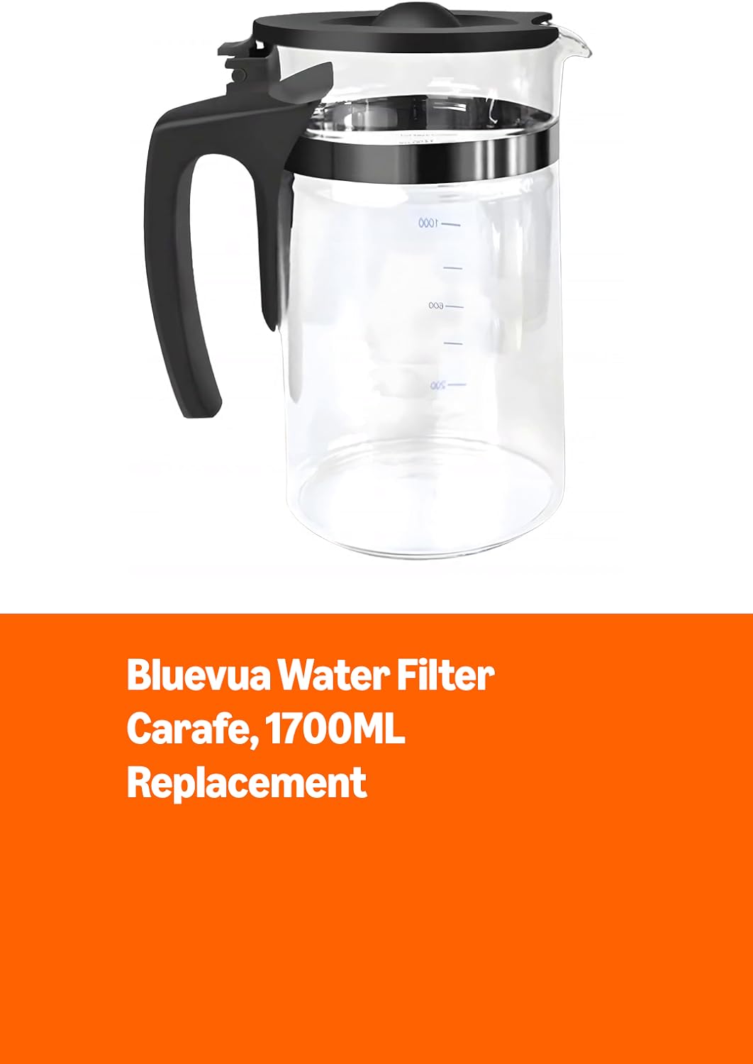 Bluevua Reverse Osmosis Water Filter Replacement Carafes