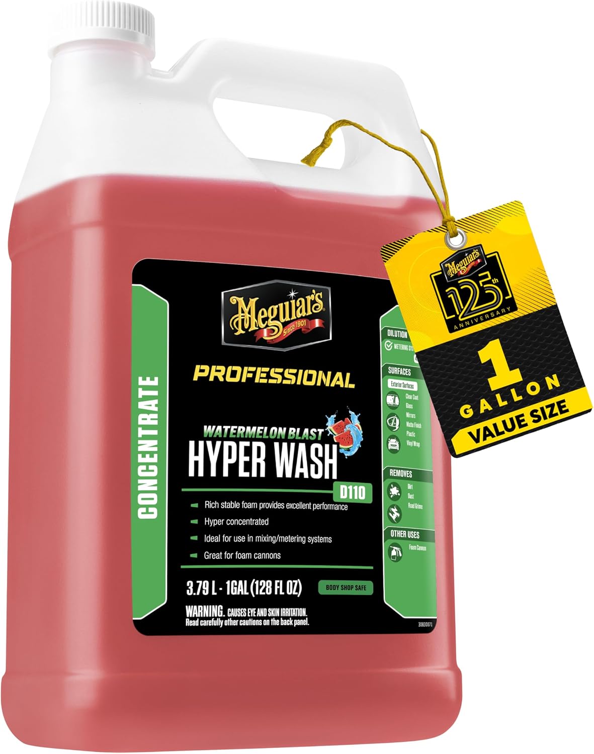Meguiar's Professional D110 Detailer Hyper-Wash, 1gal
