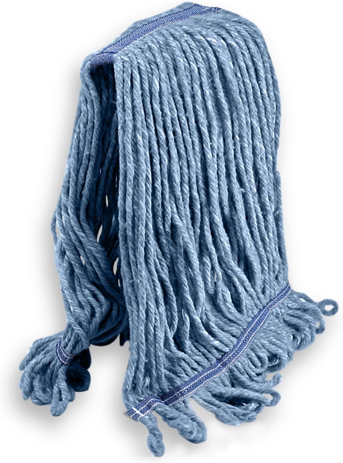 KLEEN HANDLER Heavy Duty Commercial Loop End Mop Head Replacement, 3 Pack