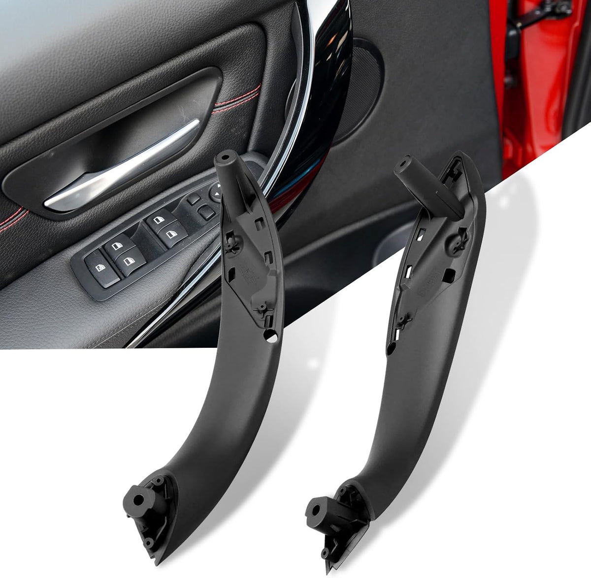 Jaronx 2PCS Door Handle Covers for BMW 3 Series F30/F31 4 Series F32