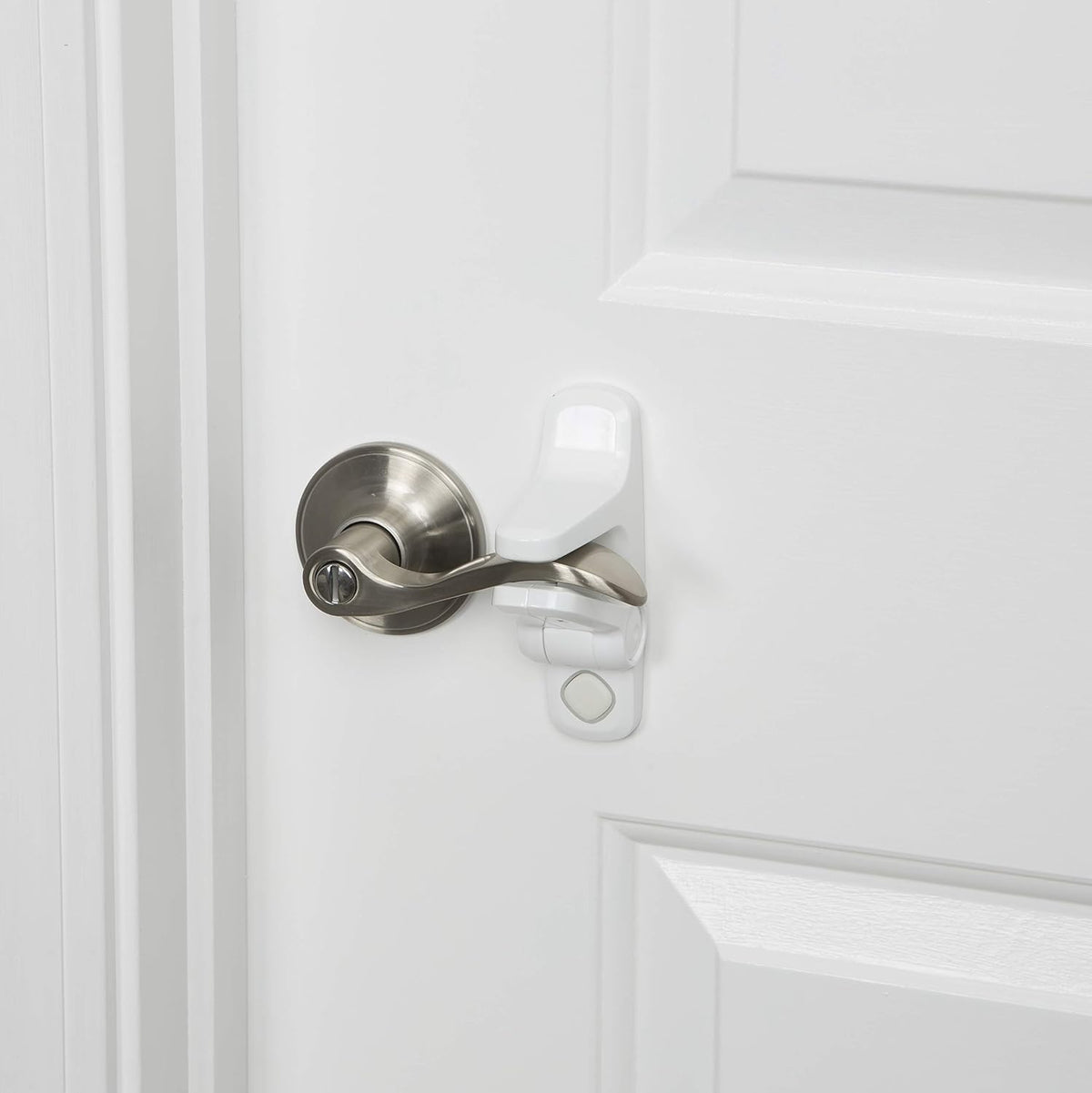 Safety 1st OutSmart Child Proof Door Lever Lock, White, 1 Count