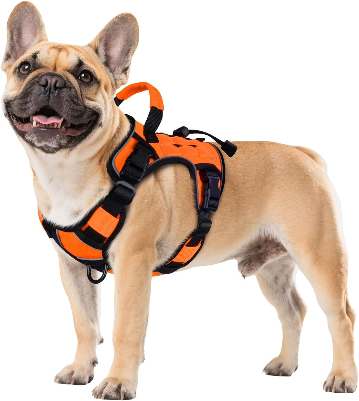 WINGOIN Tactical Dog Harness for Large Dogs,No Pull Heavy Duty Dog Harness