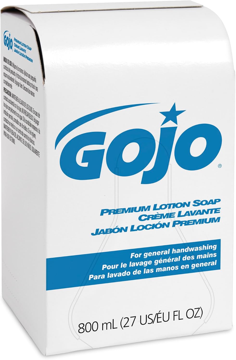 GOJO 800 Series Lotion Soap Refill, 12ct x 800 mL - 9106-12