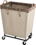 StorageWorks 160L Laundry Basket with Wheels, Rolling Hampers for Clothing