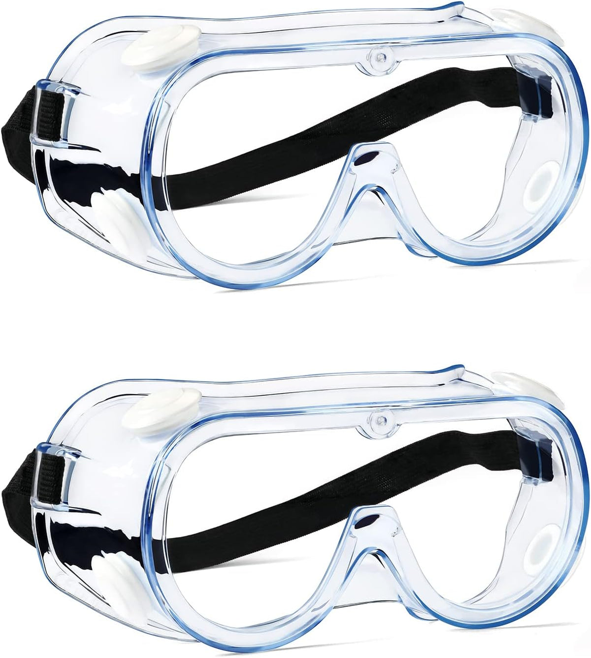 MELASA Safety Goggles ANSI Z87.1 Anti-Fog Protective Lab Goggles Chemistry