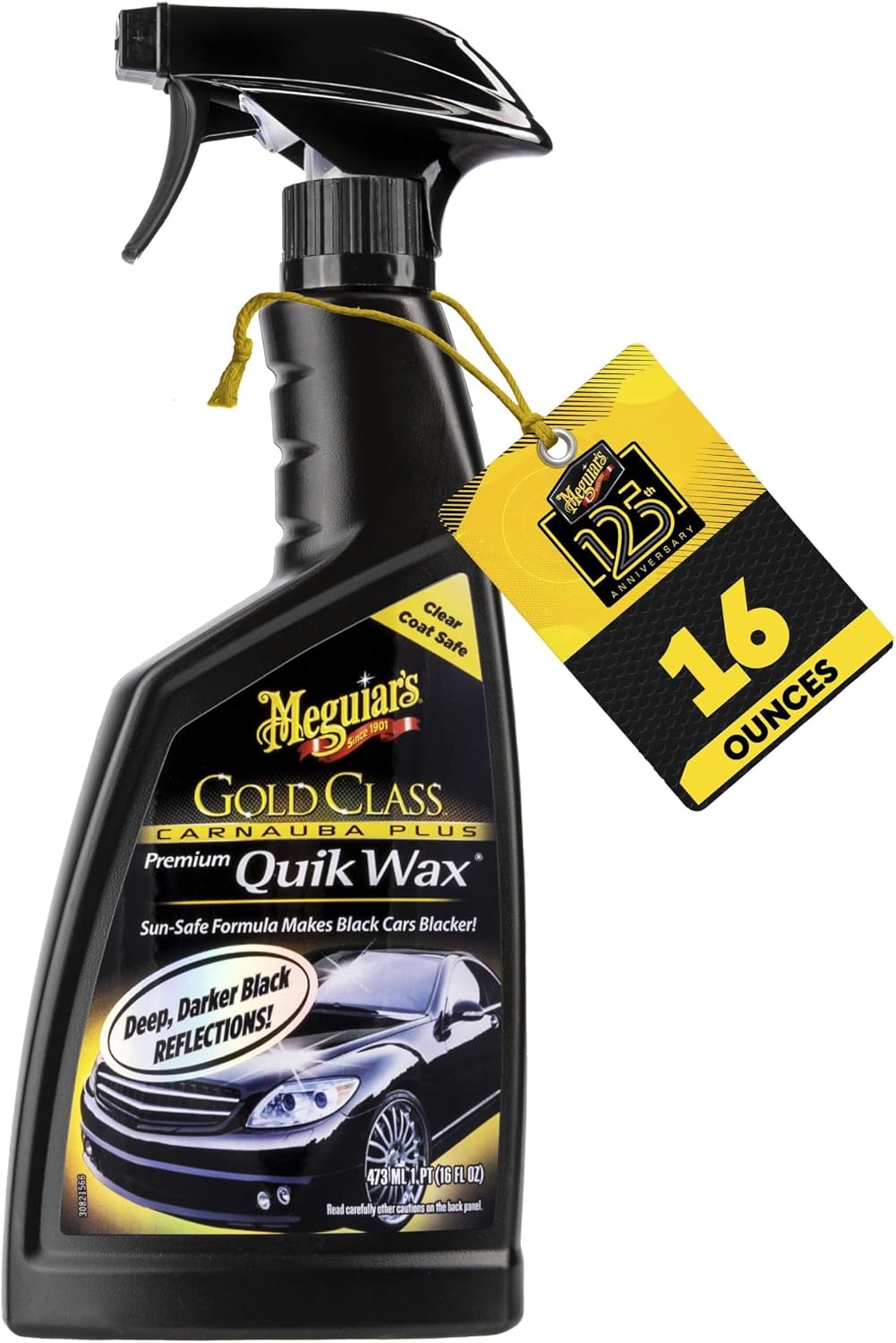 Meguiar's Gold Class Carnauba Quik Wax, 16 Oz