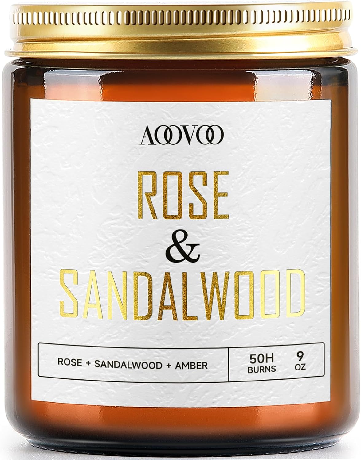 AOOVOO Coconut Vanilla Candles - 9 oz Scented Candles