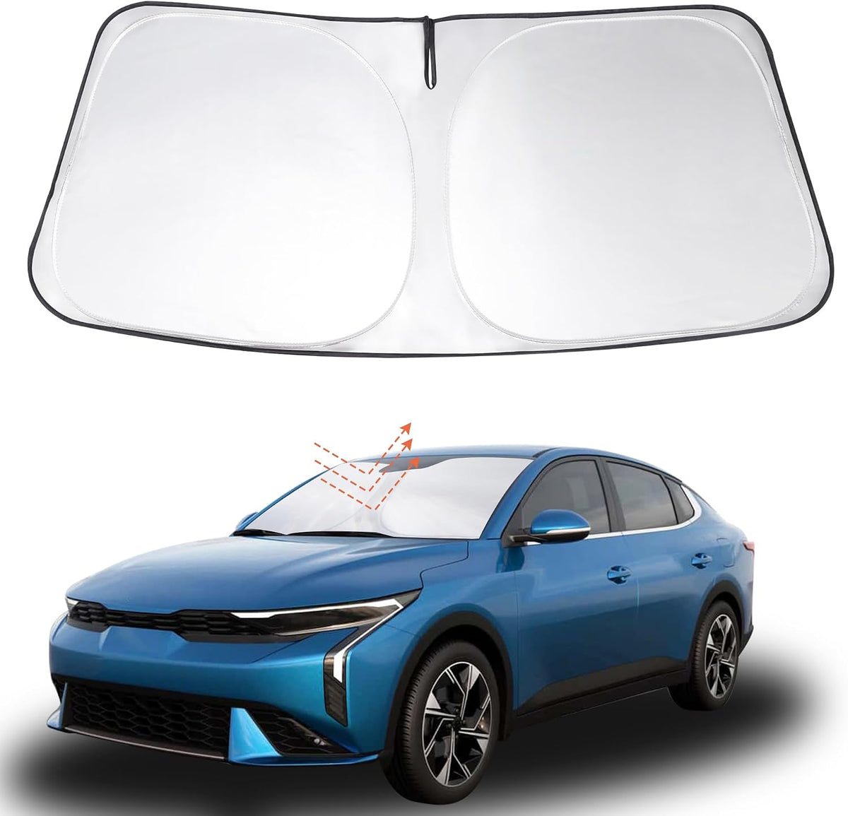 Windshield Sun Shade for 2015-2026 Ford F150 F-150 Accessories