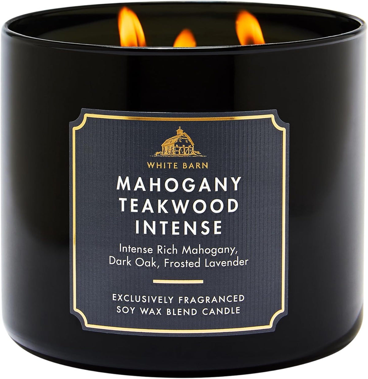 Bath & Body Works Eucalyptus Spearmint 3-Wick Candle - Scented Candle for At-Home Use - Long-Lasting, Room-Filling Fragrance - High Fragrance Oil Concentration - Soy Wax Blend