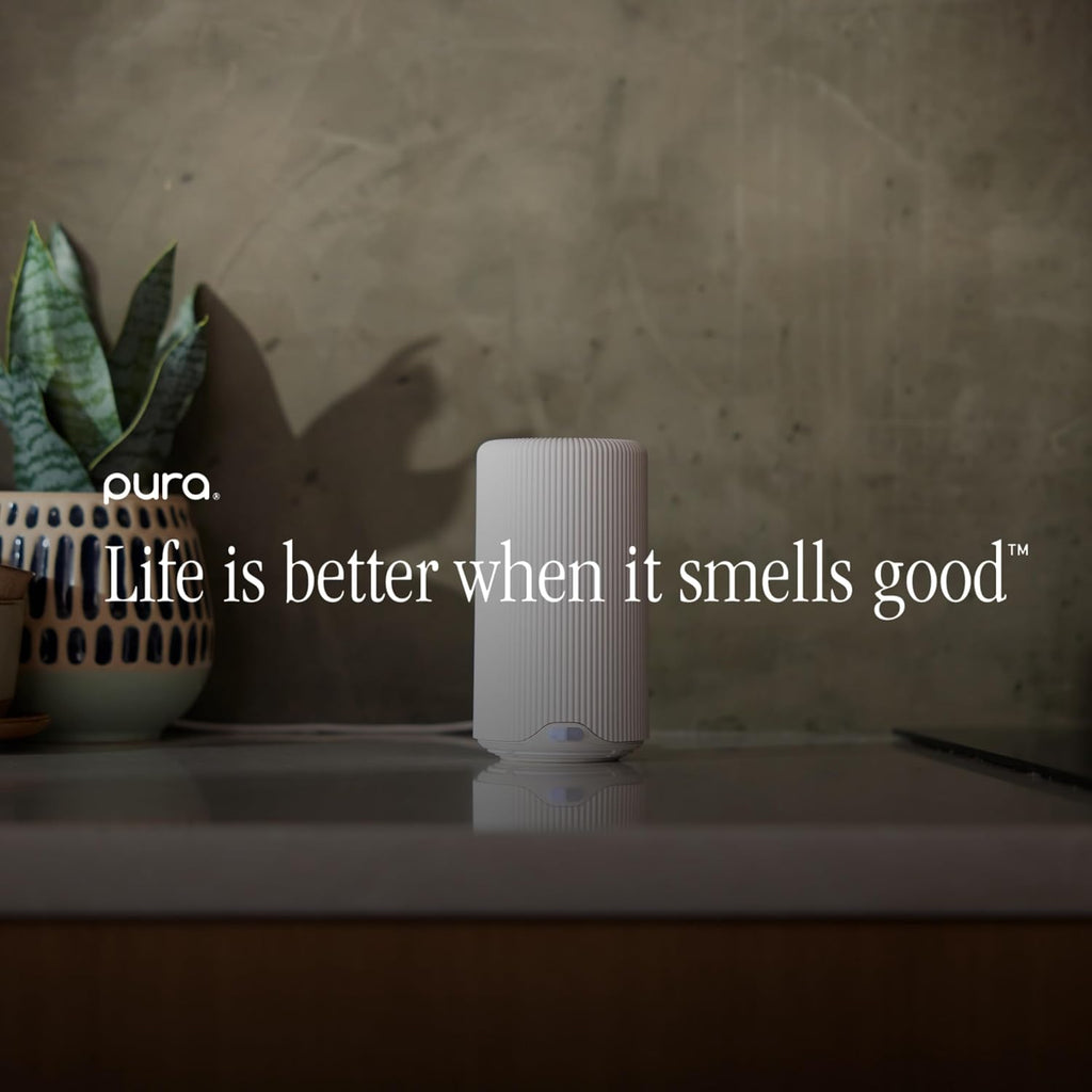 Pura Plus Smart Home Fragrance Diffuser for Large Spaces, White