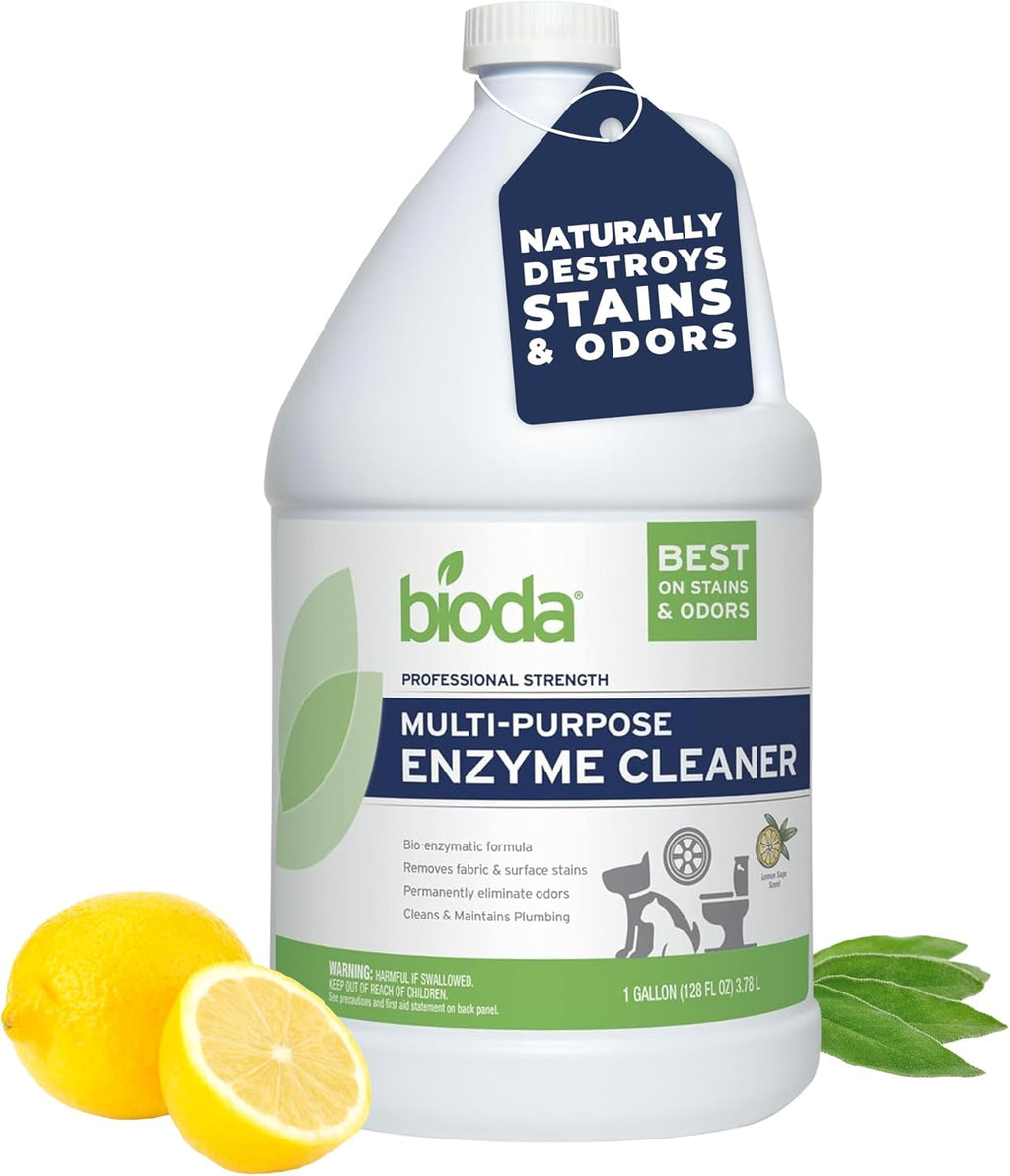 Bioda Multi-Purpose Probiotic Enzyme Cleaner and Deodorizer, 1 Gallon