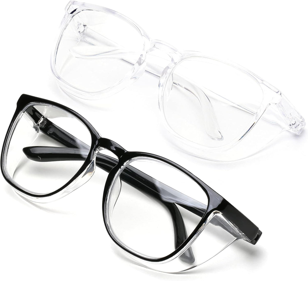 JOO'RTI Anti-Fog Safety Goggles Anti-Blue Light Saftey Glasses Anti-Dust Protective Eyewear for Women and Men