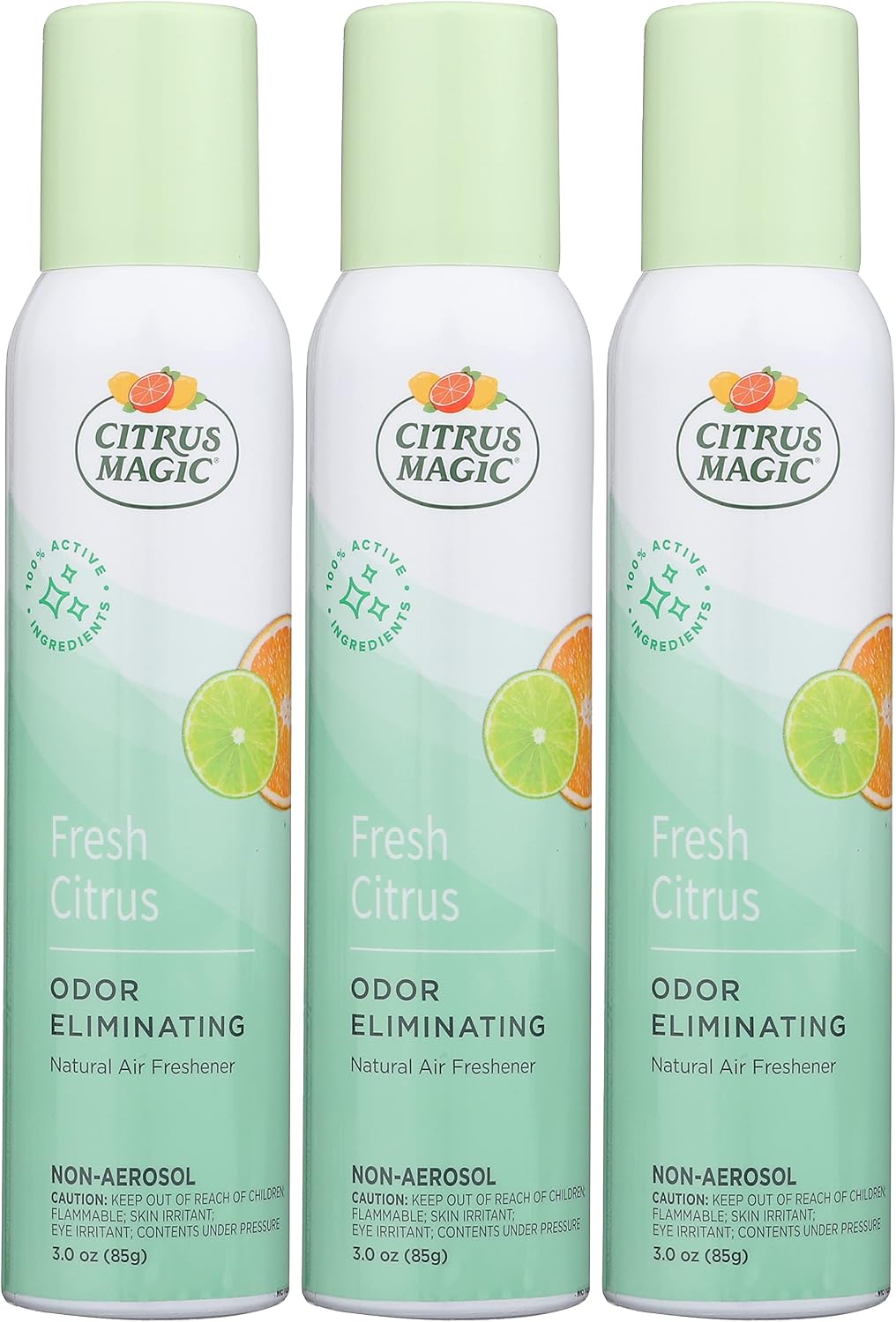 Citrus Magic Air Freshener Spray, Orange Blast, 3 Ounce, Pack of 3