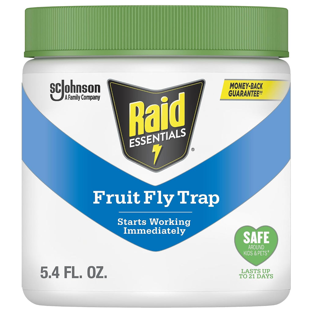 Raid Essentials Indoor Fruit Fly Trap, 5.4 oz