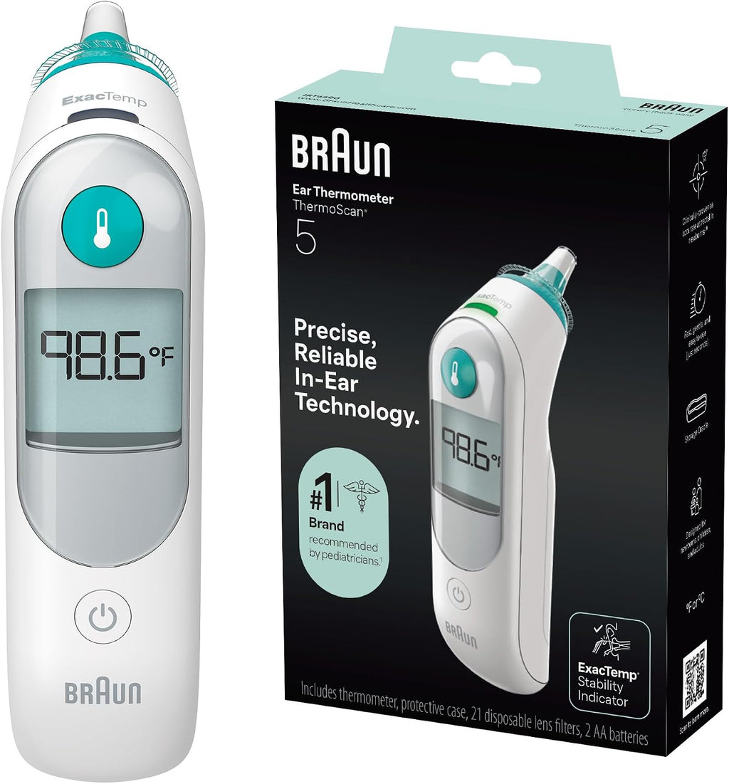 Braun ThermoScan 5 Digital Display Ear Thermometer