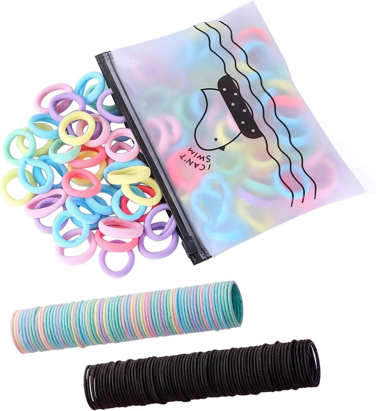 200 Pack Hair Ties BEoffer Baby Toddlers Girls Elastics Hair Band No Damage