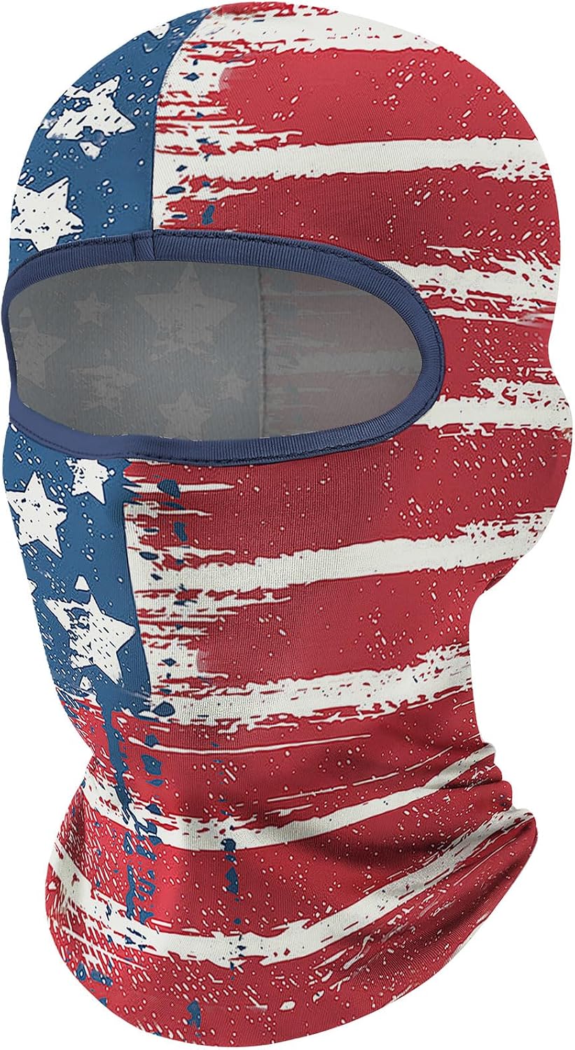 Fuinloth Balaclava Ski Mask, Motorcycle Summer Thin Cooling UV Protection