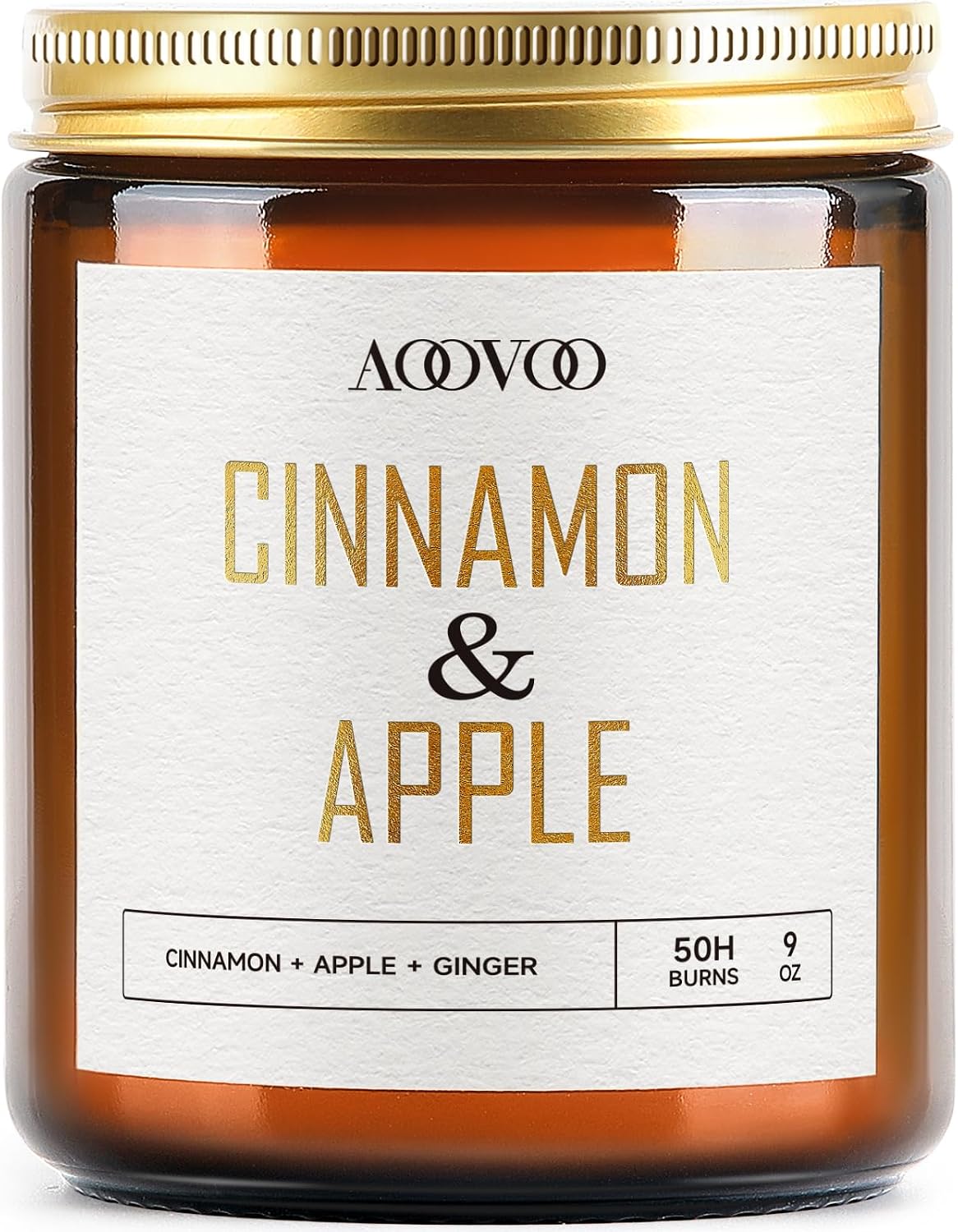 AOOVOO Coconut Vanilla Candles - 9 oz Scented Candles