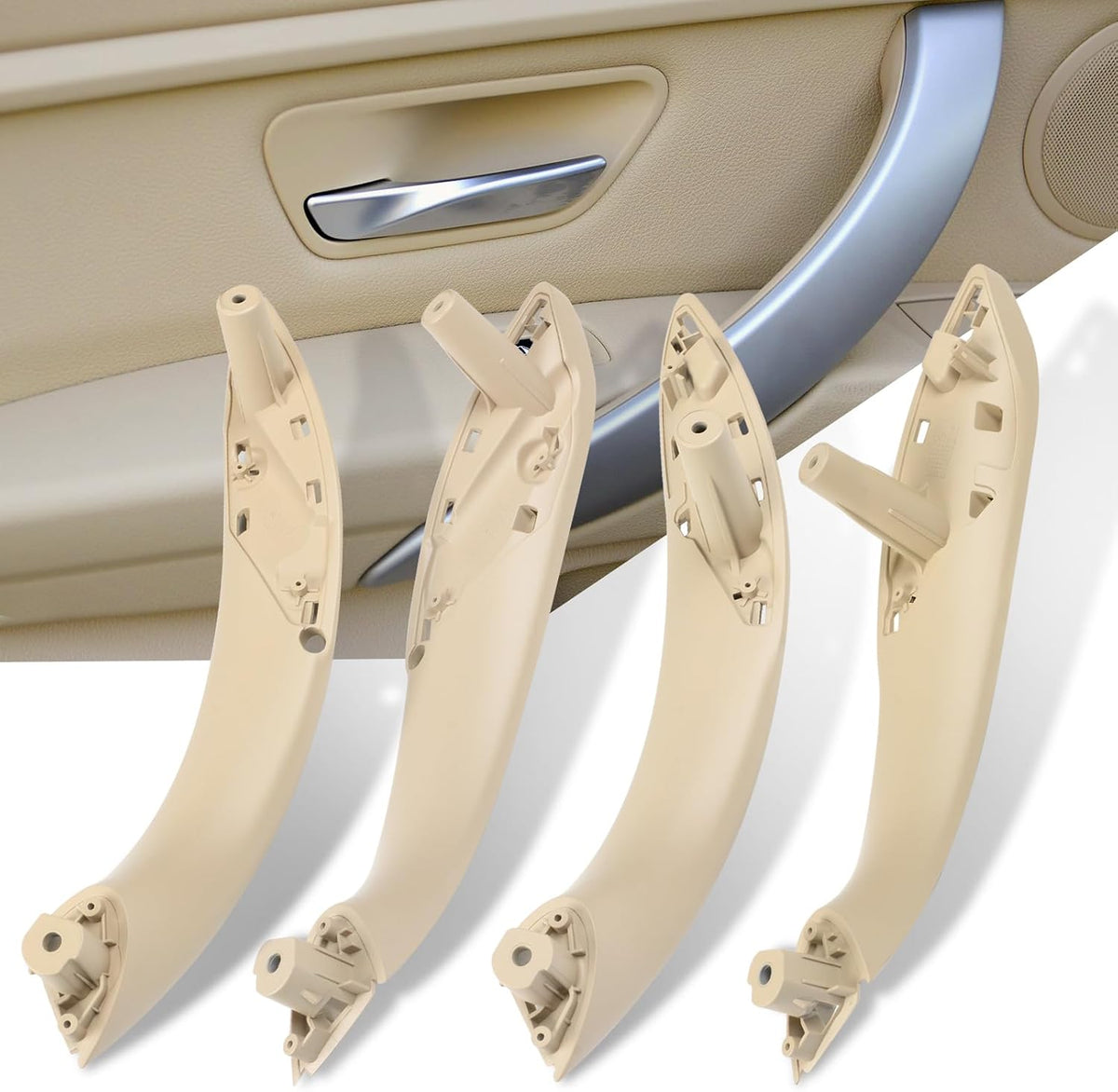 Jaronx 2PCS Door Handle Covers for BMW 3 Series F30/F31 4 Series F32