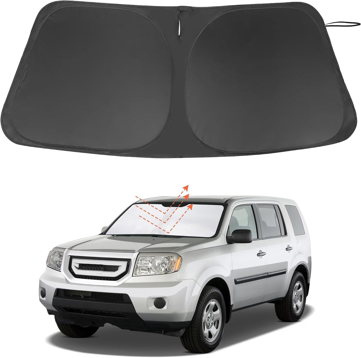 Windshield Sun Shade for 2015-2026 Ford F150 F-150 Accessories