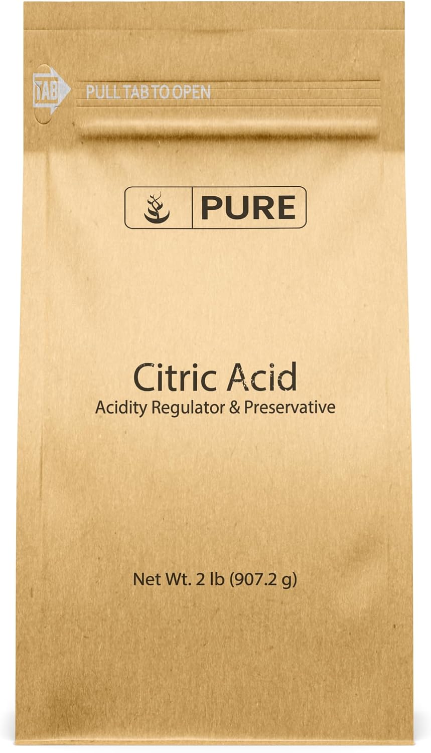 Pure Original Ingredients, Citric Acid, 2 Lb