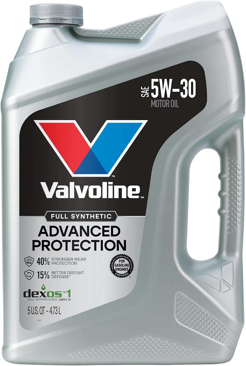 Valvoline Advanced Full Synthetic SAE 10W-30 Motor Oil 5 QT