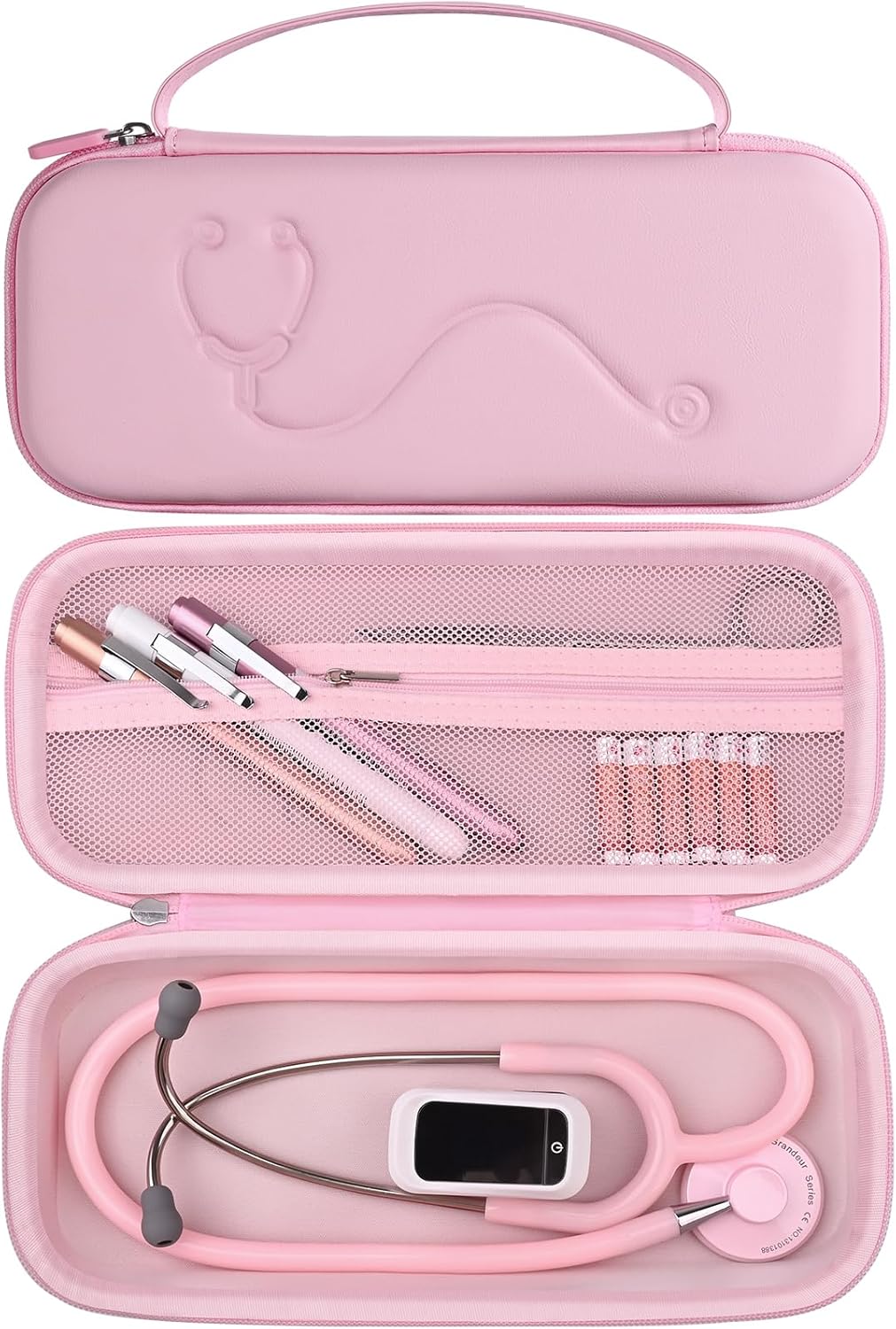 Stethoscope Case for 3M Littmann Classic III & Lightweight II S.E, Pink