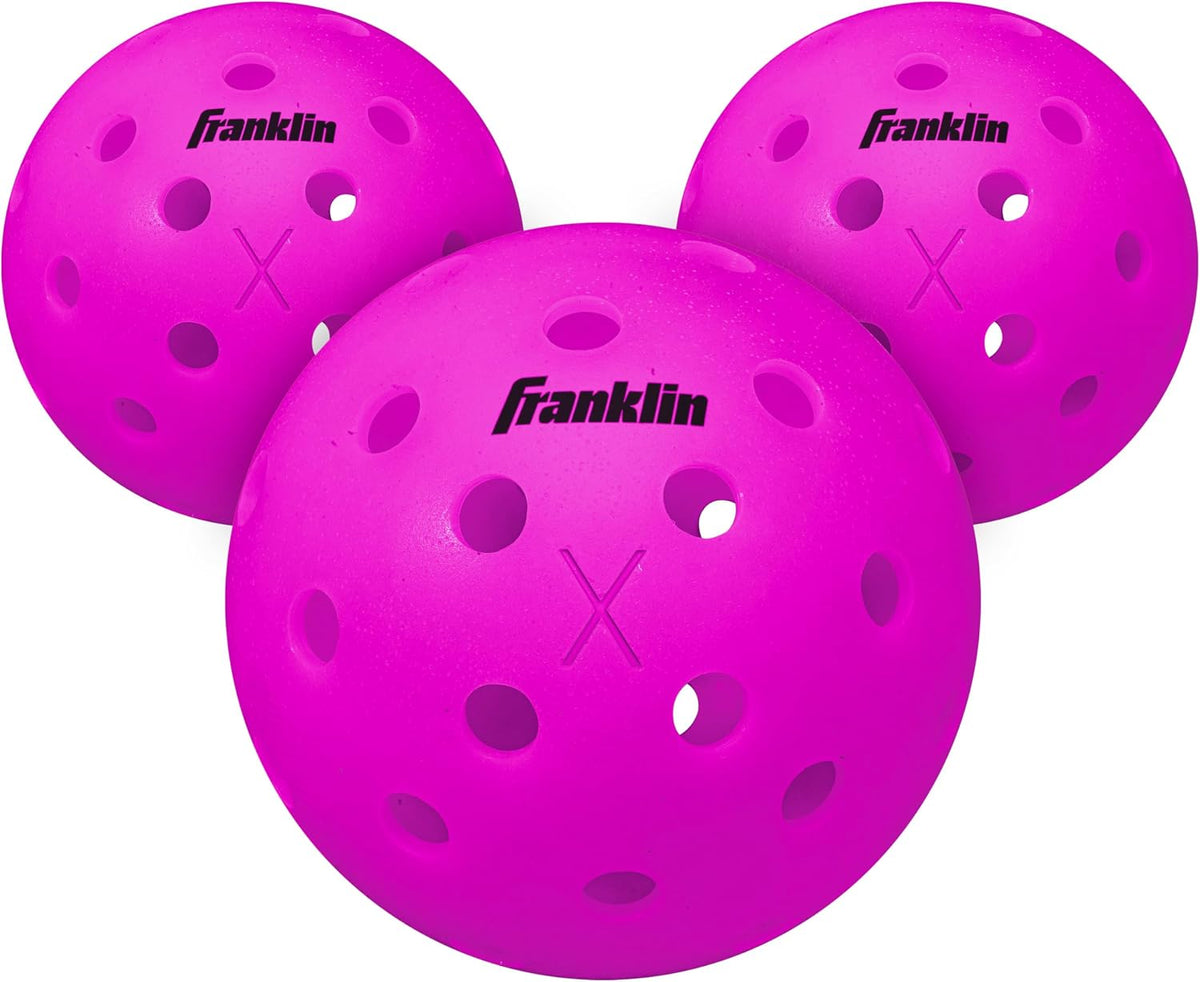 Franklin Sports X-40 Outdoor Pickleballs - USAP Approved
